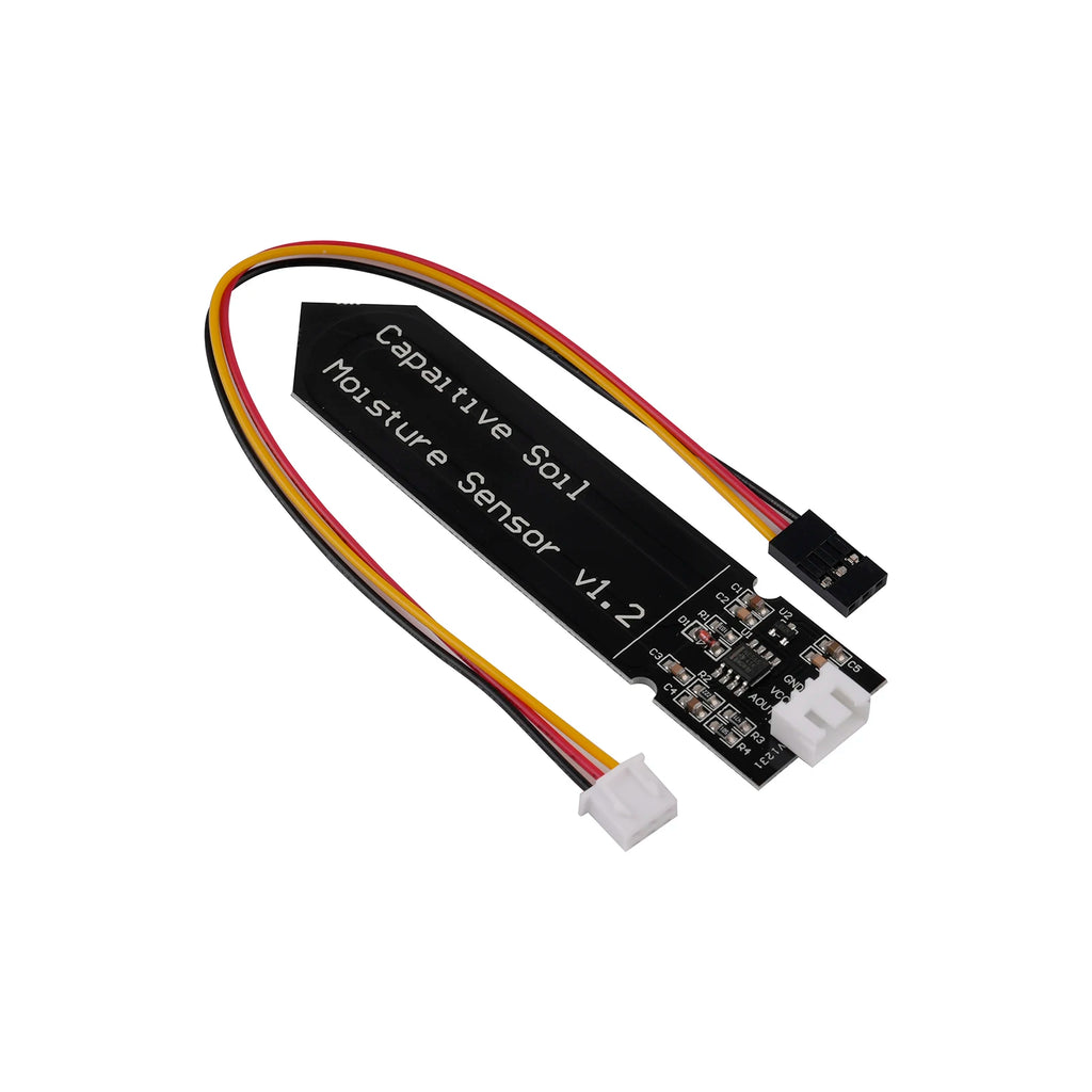 10pcs/lot Analog Cpacitive Soil Moisture Sensor Humidity Detection Module 3Pin Gravity Wire Cable for Arduino Raspberry Pi