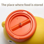 Intelligent Dog Automatic Feeder Cat Dog Puzzle Feeder Interactive Pet Food Treat Dispenser Cartoon Duck Design for Dog Training
