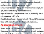 CJMCU-680 BME680 Digital Temperature Humidity Pressure Sensors High Altitude Detection Module For Arduino