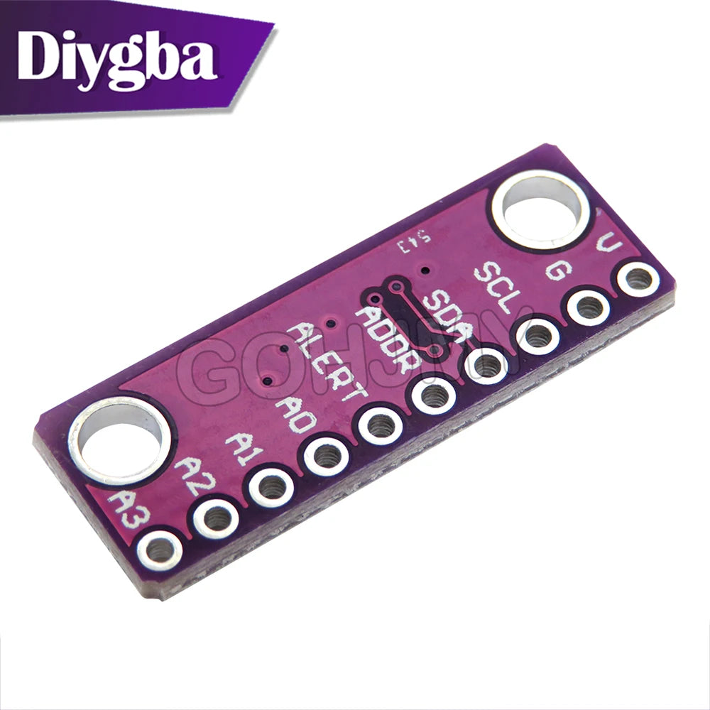 ADS1115 16Bit ADC 4 Channel Analog to Digital AD Conversion Module Adjustable Amplification DIYGBA