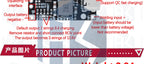 Lithium Battery Charging Boost Module with Balanced Support, Fast Charge with Indicator, 2S, 3S, Type-C BMS, 15W, 8.4V, 12.6V,