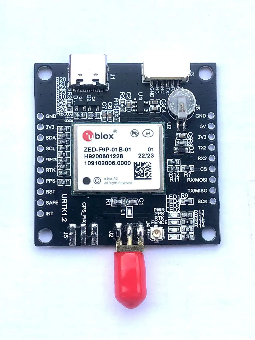 zed-f9p development board, high-precision centimeter-level GNSS board