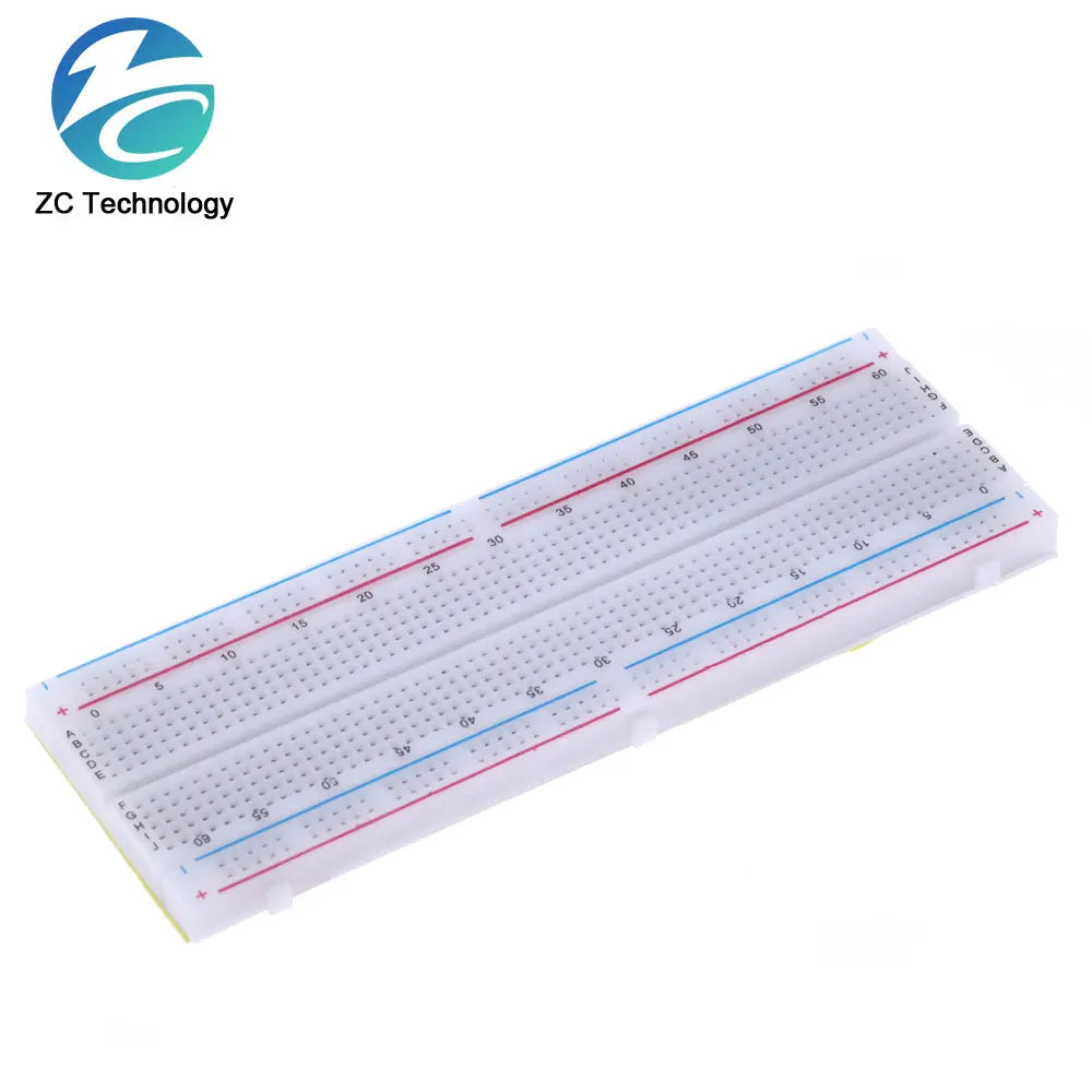 3.3V/5V MB102 Breadboard Power Module+MB-102 830 Points Prototype Bread Board for Arduino Kit +65 Jumper Wires Wholesale
