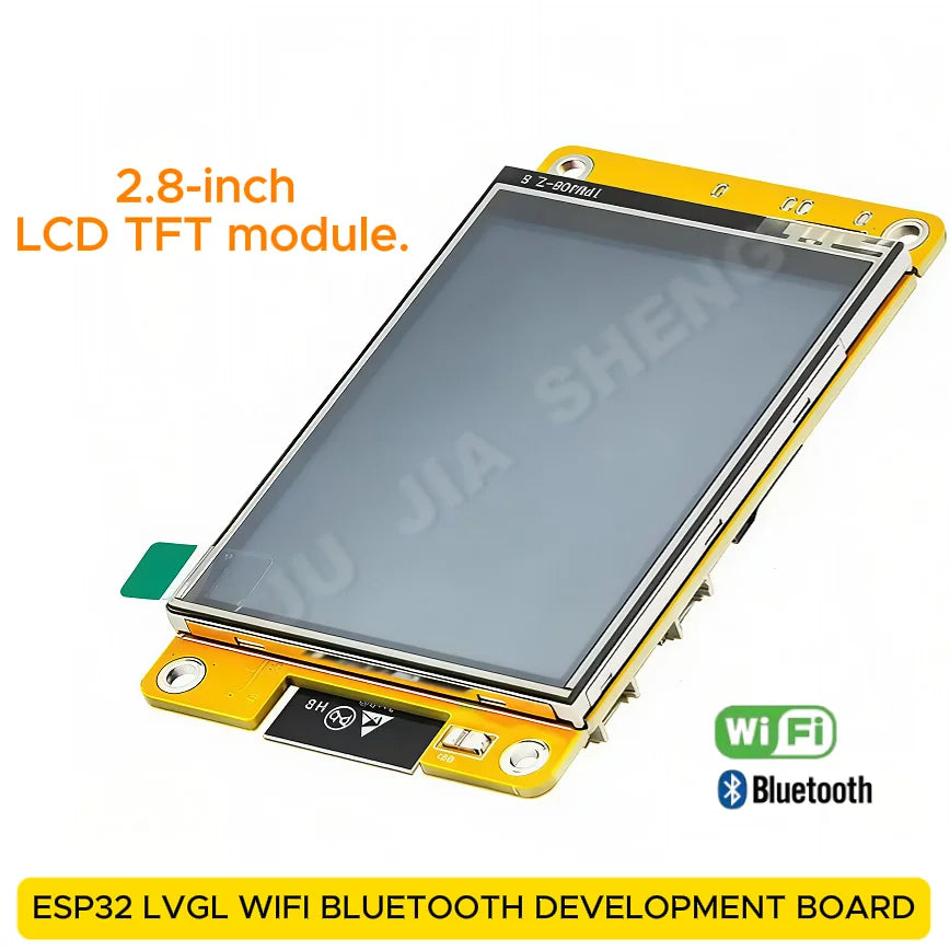 2.8 inch LCD TFT Module ESP32  LVGL WIFI&Bluetooth Development Board 2.8" 240*320 Smart Display Screen With Touch