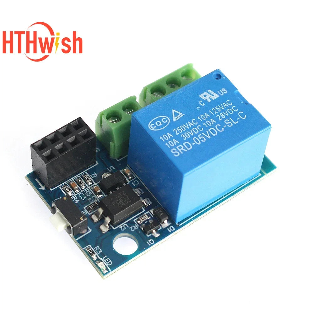 ESP01 ESP-01 Wireless WIFI Module Things Smart Home Remote Control Switch Phone APP  ESP8266 ESP-01/01S 5V WiFi Relay Module