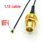 100pcs RP SMA RP-SMA Female to MHF4 Plug RF Pigtail Cable for Mini PCI 0.81mm/1.13mm Card Intel WIFI Board