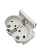 4pcs 2G11 UV Light Base PL H Tube Lamp Holder 2A 500V Fluorescent Lamp Socket Converter T110 Desktop Led Lighting Accessories