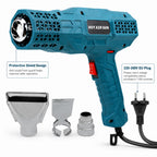 220V Heat Gun 2000W Variable Advanced Electric Hot Air Gun Advanced Hot Air Gun Temperatures Adjustable Electric Heat Gun