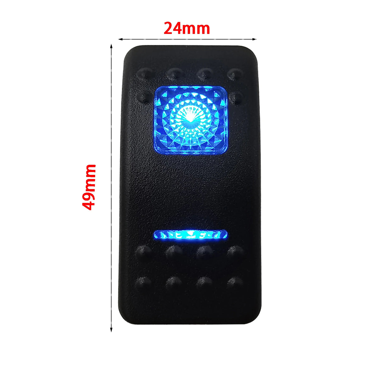 Blue Led Rocker Switch Button 5Pins&7Pins ON OFF ON For Car Marine Boat NARVA ARB Style interior Lights parts Camper Accessories