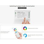 Miboxer Tuya APP Smart Controller WiFi+2.4G FUT035W+ 2in1 FUT037W+ 3in1 DC12-24V Single Color Dual White RGB RGBCCT LED Strip