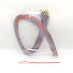 50pcs 0805 FLASHING LED SMD Lamp Wired Micro Litz Led Pre-Soldered Chip Wired 3V Railway Model Toy Light DIY Leads Wires 30cm
