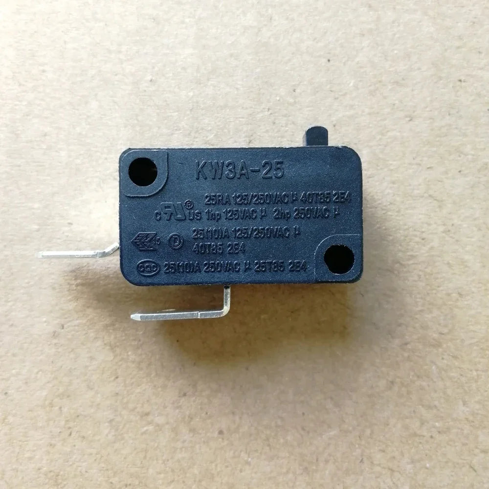 KW3A-25 125V/250V NO Normally Open 2 Pins 25A Microswitch Micro Switches, 2-Packk