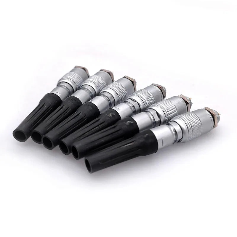 YC8 Mini Circular Connectors 8mm 2 3 4 5 6 7pin Sensor Connector Docking Push Pull Self Lock 8mm