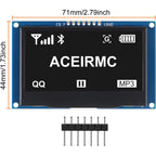 2.4" 2.42 inch 128x64 OLED LCD Display Module SSD1309 12864 7 Pin SPI/IIC I2C Serial Interface for Arduino UNO R3 C51