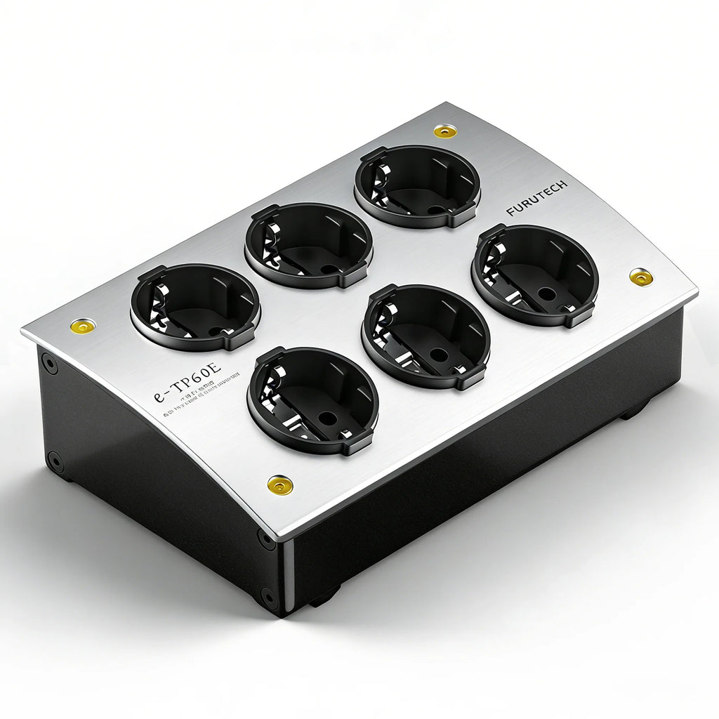 e-TP60 Aluminium Alloy 6-Socket Power Socket Audio Power Filter