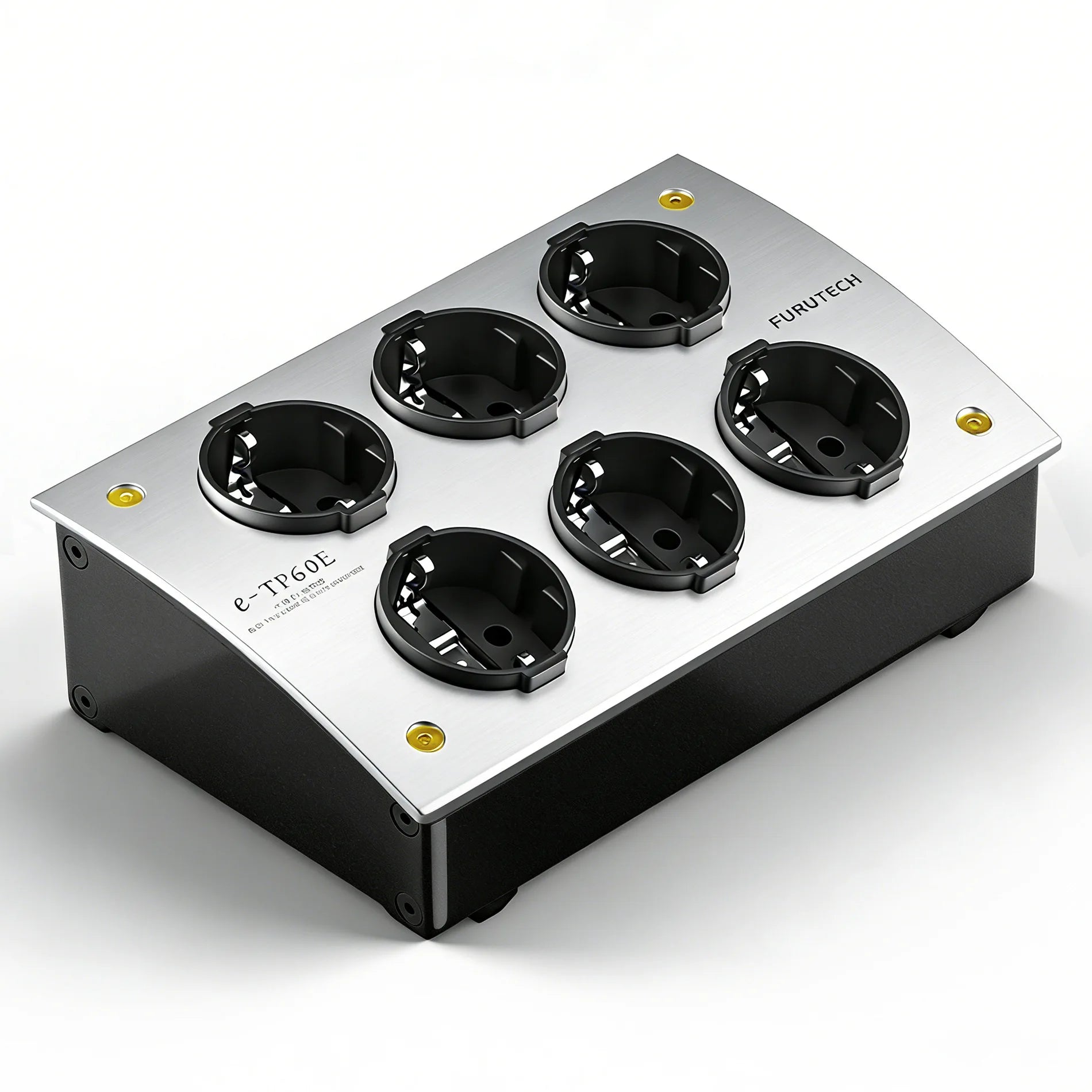 e-TP60 Aluminium Alloy 6-Socket Power Socket Audio Power Filter