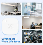 Smart Life Zigbee 24G MmWave Radar Motion Sensor Human Presence Detector Battery Powered Breathing Monitor for Home Automation