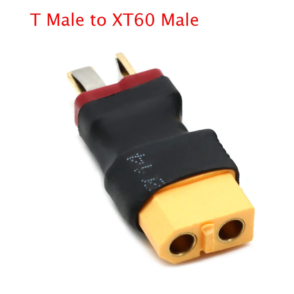 1pcs XT60 Male Plug to T Male / T Female Plug to XT60 Female Adapter For RC Helicopter Quadcopter LiPo Battery Plug Connector Pa