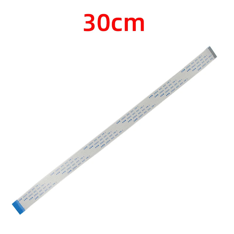 Raspberry Pi Camera Cable 15 Pin 0.5mm Flexible Falt Cable OV5647 for RPI 4B 3B Camera 15 20 30 50 60 100 200 CM Ribbon FFC