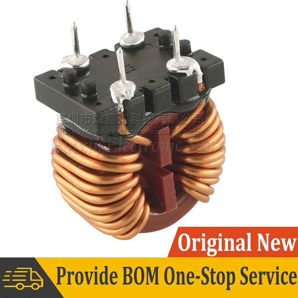 744824101 Common Mode Choke Coil Magnetic Ring Inductor with Base 1mH 10A EMI Filter Ferrite Core Toroidal Choke Coil