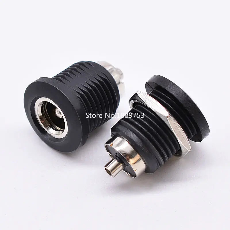 5/10Pcs DC Power Jack 5.5x2.5mm / 5.5x2.1mm Female Panel Mount Socket Connector, Large Current Charging Port for Electronics