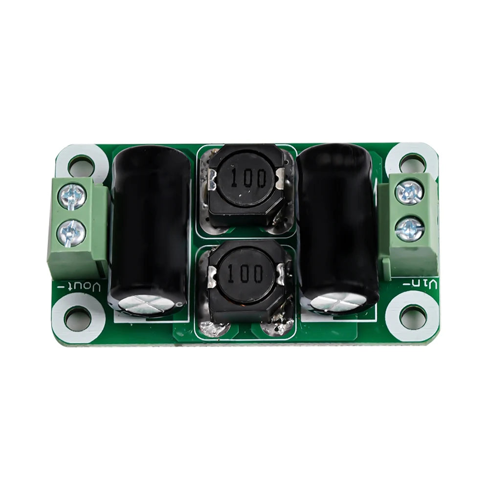 DC Power Filter Board 0-25V/0-50V 2A/3A/4A Class D Power Amplifier Module Interference Suppression Board EMI Suppression