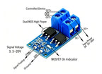 1-5pcs 15A 400W MOS FET Trigger Switch Drive Module DC 5V-36V PWM Regulator Control Panel Motor control board