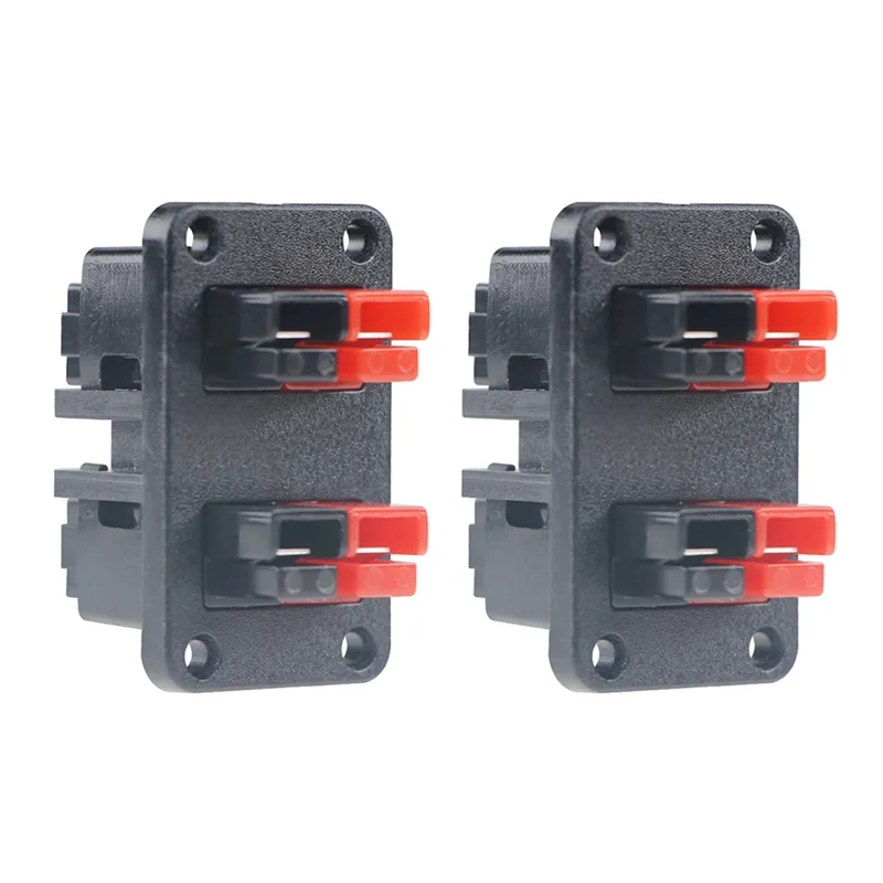 ABVO-For Anderson Plug Connector 2Pcs 45A 600V Power Plug Cable Connectors Fixed Mounting Bracket Panel