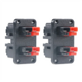ABVO-For Anderson Plug Connector 2Pcs 45A 600V Power Plug Cable Connectors Fixed Mounting Bracket Panel