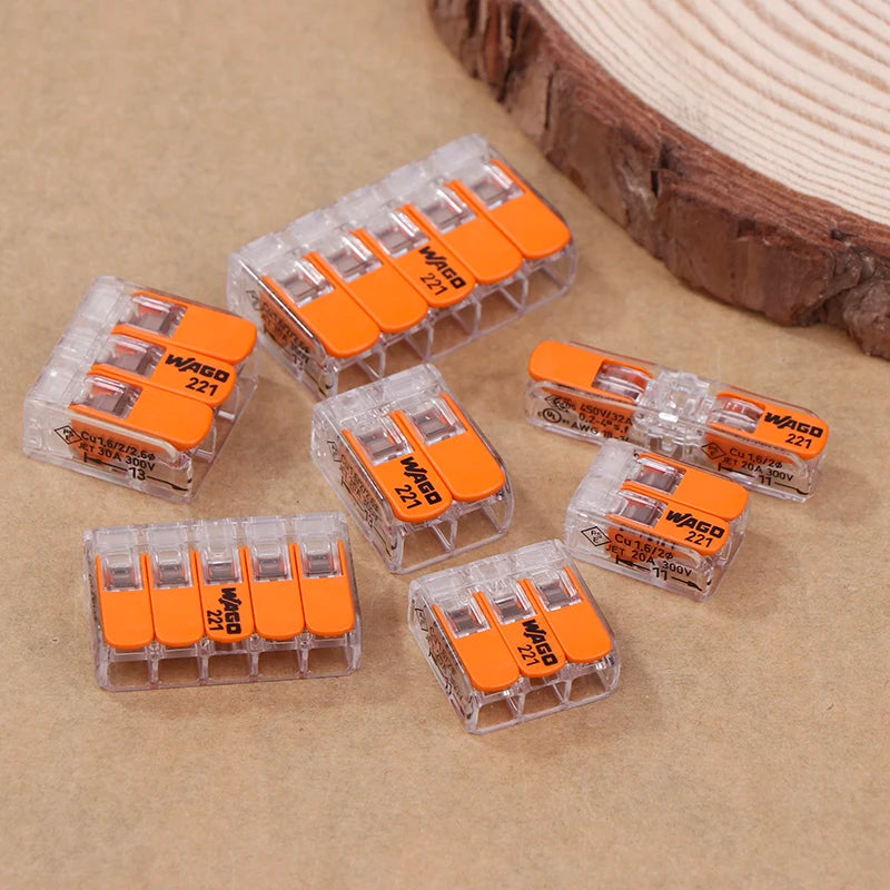 Wago Original Wiring Terminal 221 Series for Secure Connections