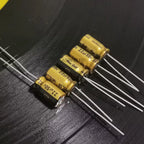 10pcs Nichicon FG Fine Gold Series Electrolytic Capacitor Hi-Fi Audio 0.33uF/1uF/2.2uF/3.3uF/4.7uF/10uF/22uF/47uF/100uF 25V/50V