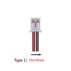 10PCS PH 2.0mm MX1.25mm/XH 2.54mm 28-22AWG 2 Pin Male Cable Connector Micro Plug Jack Socket Terminals Wire Cables 80MM-500MM