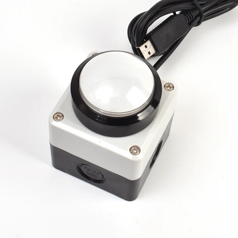 62mm USB Custom Button Remote Control Buzzer Switch Lottery Computer Mouse Shortcut Keyboard