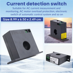 AC Current Transmitter AC Current Transducer Overload Protector Input AC 0-200A Output DC 0-10V SZT20-CH-10V-Hot