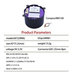 ZED-F9P/UM980/UM981/UM960/Beiyun M20 GNSS/GPS Centimeter-Level RTK Module with Helix Antenna Compass IST8310/RM3100,FOR UAV