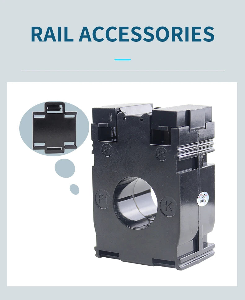 3pcs/lots Mini Din Rail Current Transformer 30A 50A 75A100A 150A 200A 250A 300A CT DM-20/AF-20
