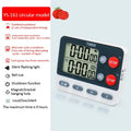 Digital Dual Kitchen Timer with Magnetic Back & Memory Presets, 2 Groups Countdown/Up Stopwatch Timer for Cooking, Baking