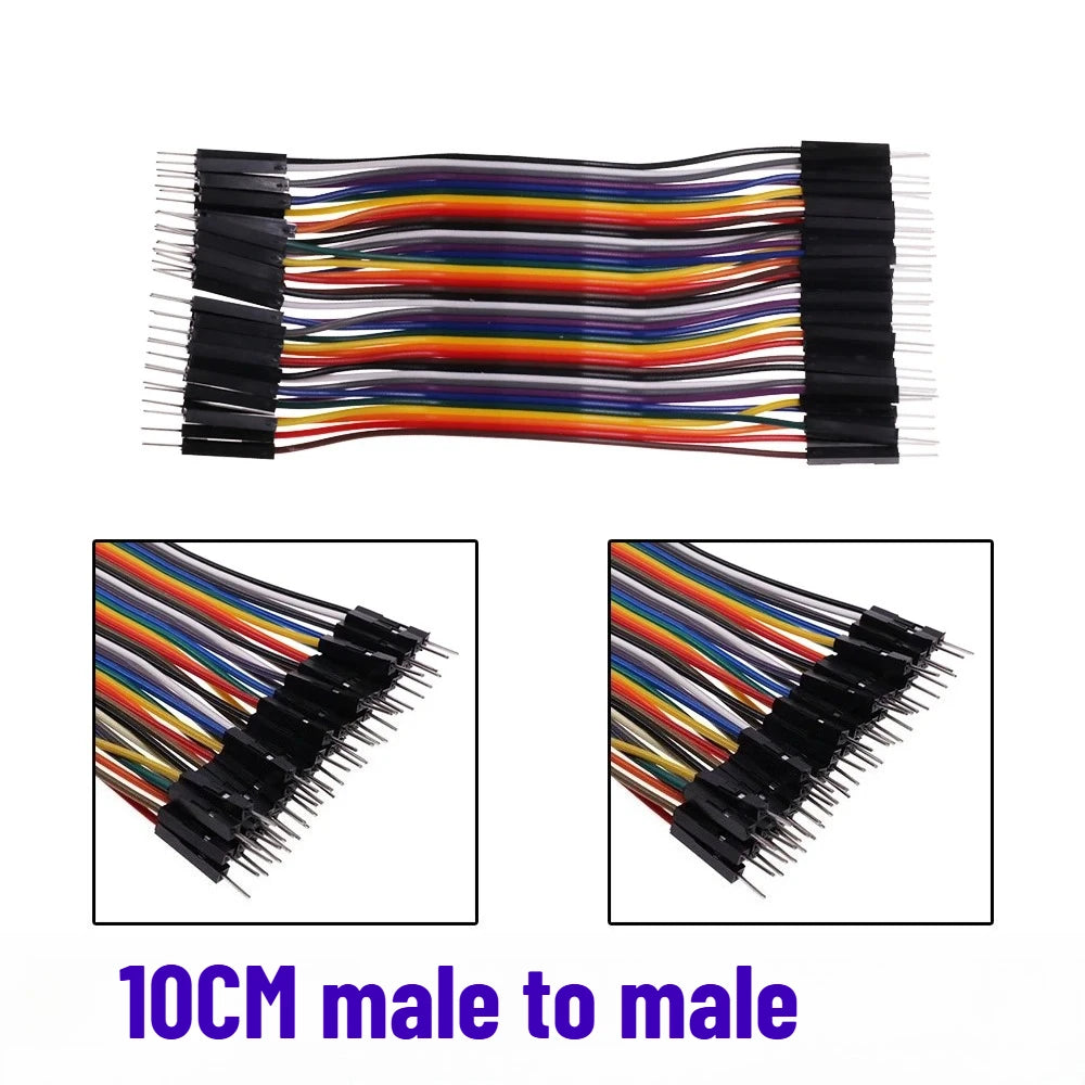 MB102 Breadboard Power Module 3.3V/5V MB-102 830 Points Prototype Bread Board for Arduino Kit 10/20/30cm Dupont Wire 65pcs Cable
