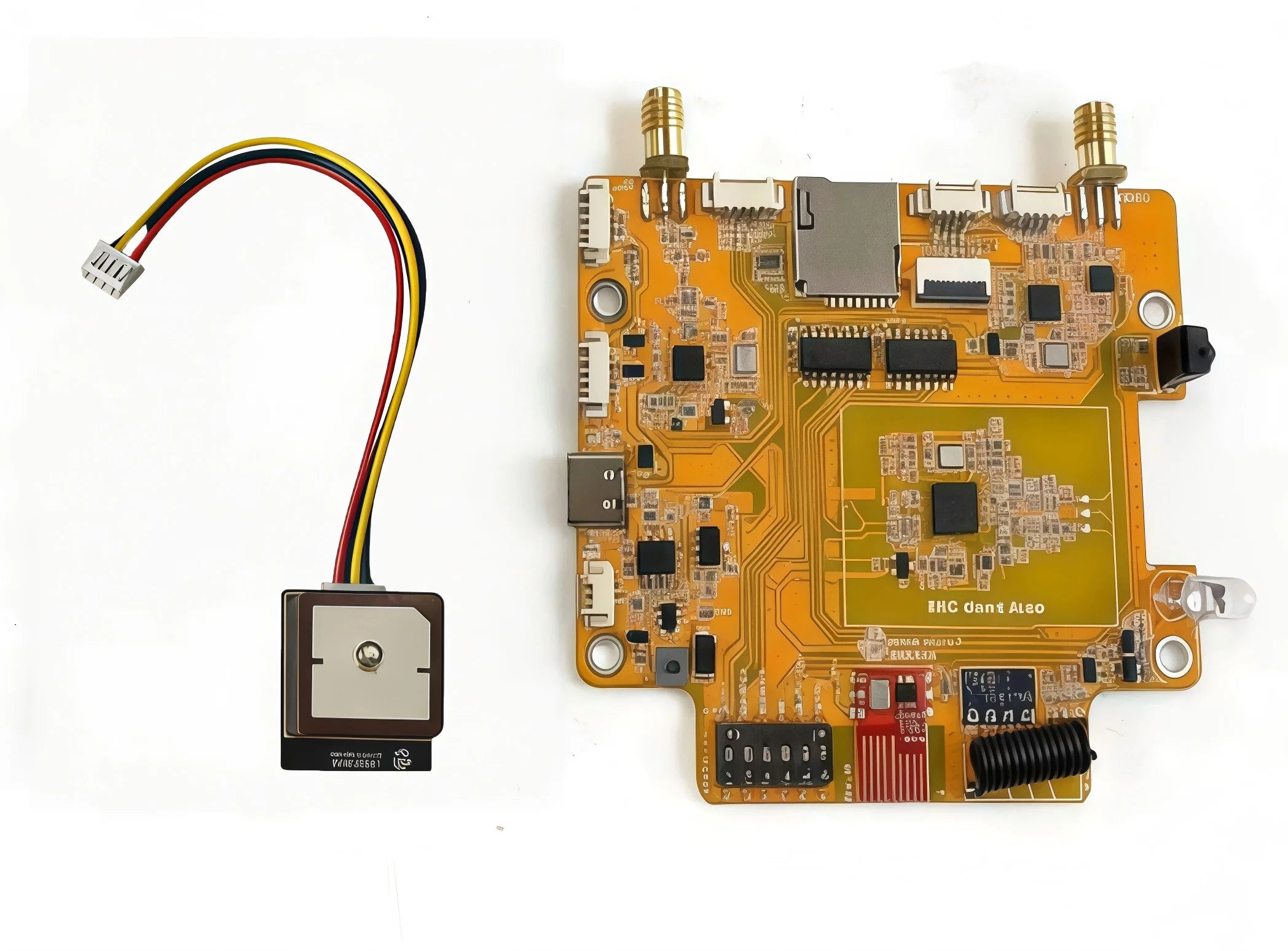 The NM-RF-Hat Companion Hat Multi-Band RF for CYD Bruce ESP32-2432S028 TX/RX 433M nRF24 PN532 CC1101 IR  OOK Power Mgmt TF Slot