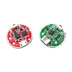 Micro USB & Type-C Dual Interface Side Press Flashlight Driver Board 3-Speed Dimming Constant Current Circuit Board