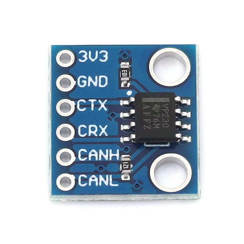 MCU230 bus transceiver SN65HVD230 CAN communication module 230