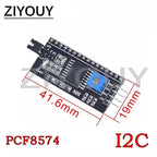 LCD1602 + I2C 16x2 1602A PCF8574T Blue/Green screen HD44780 Character LCD /w IIC/I2C Serial Interface Adapter Module For Arduino