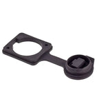 CAT6A CAT5E Industrial Micro RJ45 8P8C Shielded D Code Panel Mount Ethernet Socket Right Angle Jack IP67 Waterproof Network Plug