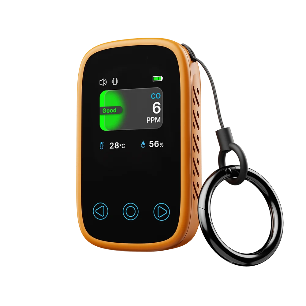 3 In 1 Air Quality Monitor CO2 Meter CO Temperature Humidity Measurement NDIR Sensor LCD Display Alarm Carbon Dioxide Detector