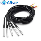 DS18B20 Waterproof Temperature Sensor Probe 1M 2M 3M 5M 10M 3‑Wire Cable Digital Thermometer for Arduino ESP32 Raspberry Pi