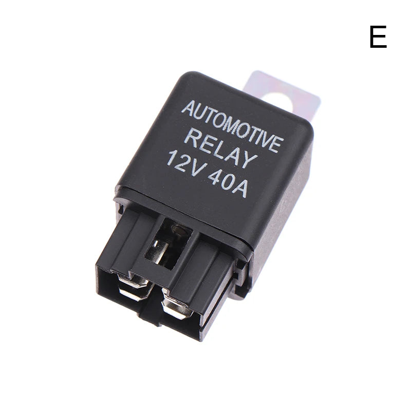 1Pc Car Relay 12V 24V 40A 40 AMP Car Automotive Van Boat Bike 4 Pin SPST Alarm Relay Auto Replacement Parts