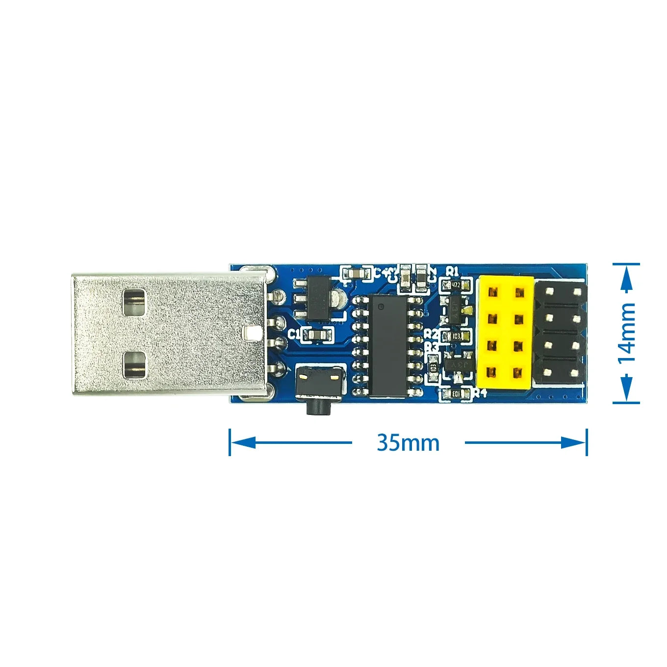 ESP01 Programmer Adapter UART GPIO0 ESP-01 ESP-01S Adaptater ESP8266 CH340G USB to ESP8266 Serial Wireless Wifi Developent Board