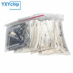1500pcs 0603 0805 1206 SMD Resistor Kit 0ohm-10M Ohm 1% 60valuesX 25pcs=1500pcs High Precision Film Chip Resistance Kits