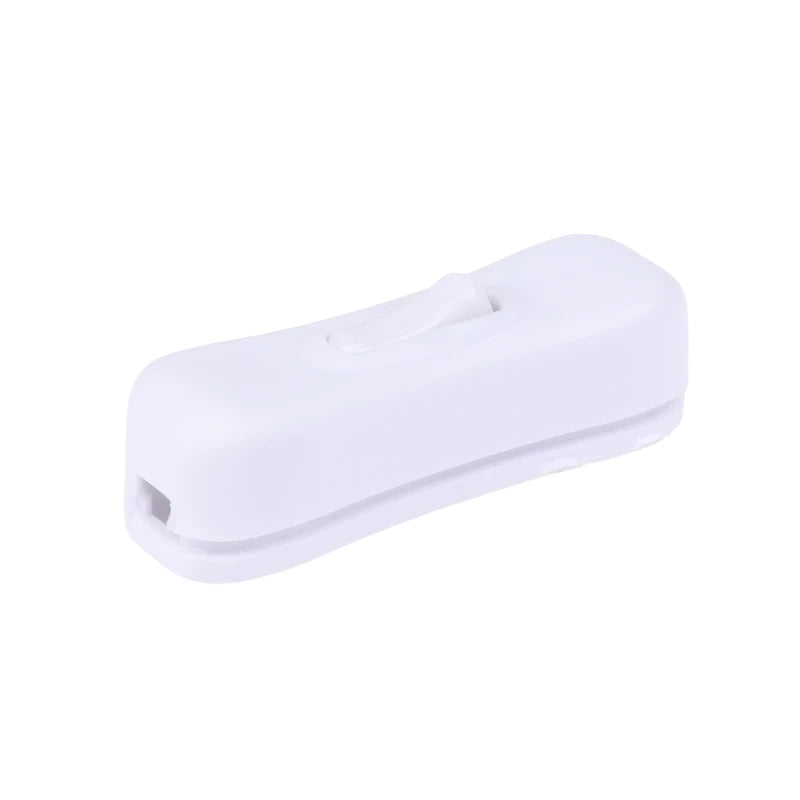 New Upgrade Bedside Lamp Switch AC 110V-250V Inline ON/OFF Table Desk Light Cord Cable Rocker Switch