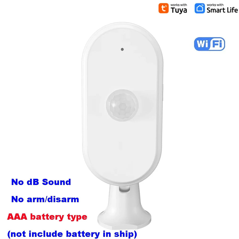 Tuya WiFi PIR Motion Sensor Human Body Detect Sensor Smart Life Infrared PIR Sensor for Home Security Protection